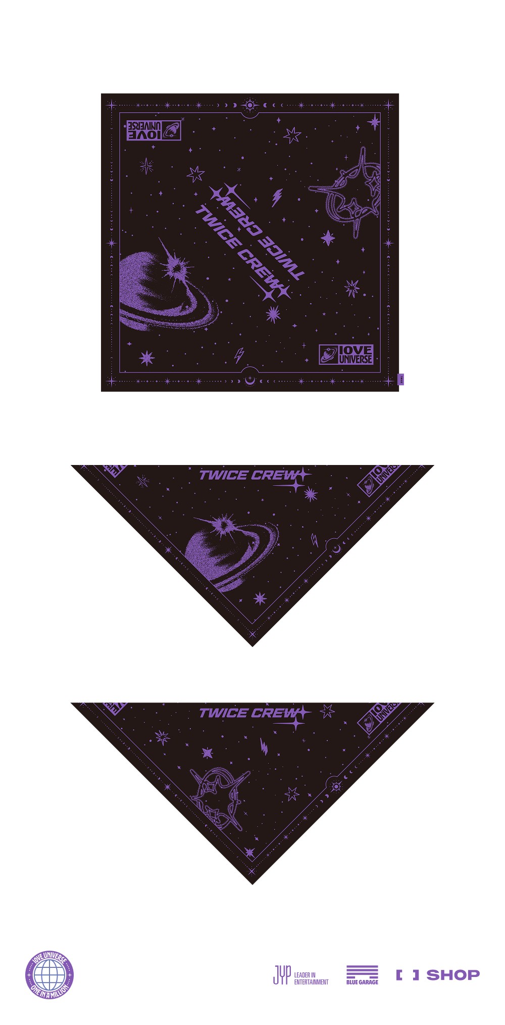 #twice 未開封 ktown4u.com : TWICE - [2025 FANMEETING [10VE UNIVERSE] MD] SCARF